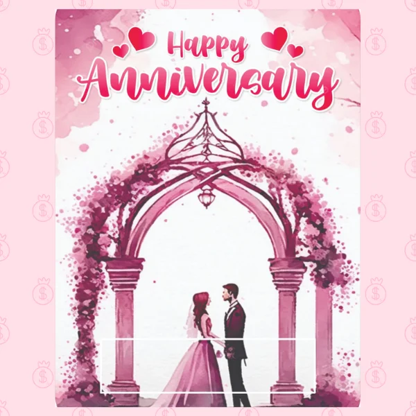 Happy Anniversary Money Cards